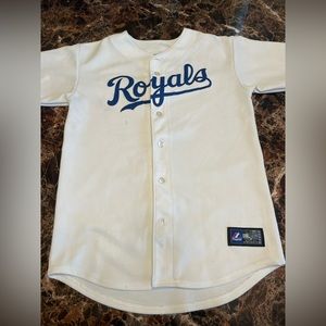 Royals Baseball Collarless Shirt